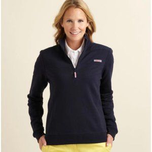 Vineyard Vines Navy Blue Shep Shirt 1/4 Zip Jacket